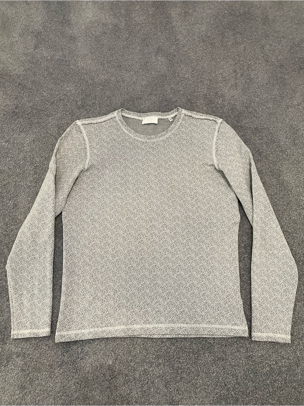 7 For All Mankind Men's Long Sleeve Exposed Seams Shirt Size Medium